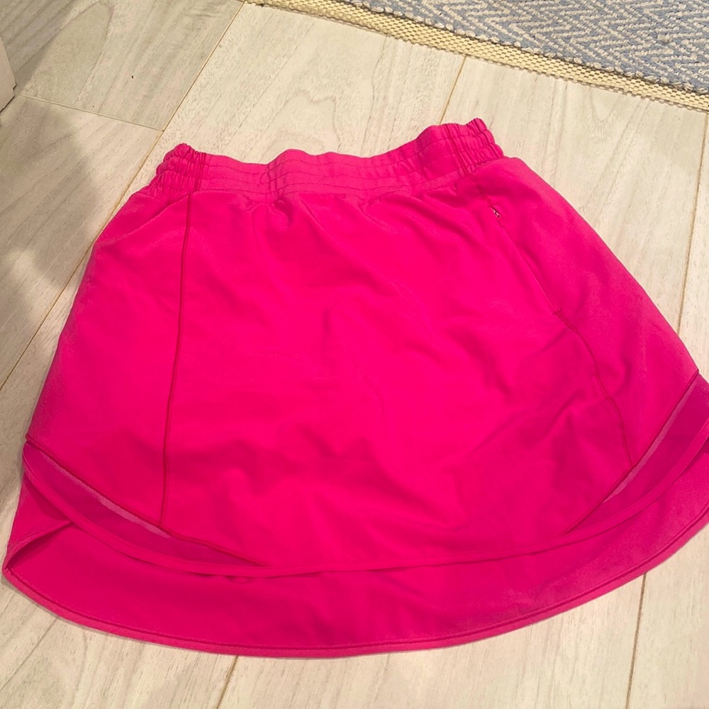 Pink Lululemon Tennis Skirt